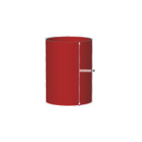 75mm AirDuct joiner for Diesel Heater – Long