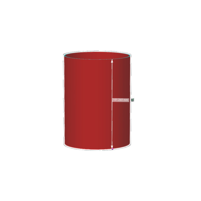 75mm AirDuct joiner for Diesel Heater – Long