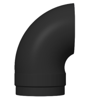 90° Bend Air Duct for Diesel Heater – Venting