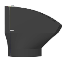 Hot Air Outlet for Diesel Heater – Exhaust Diffuser Hot Air