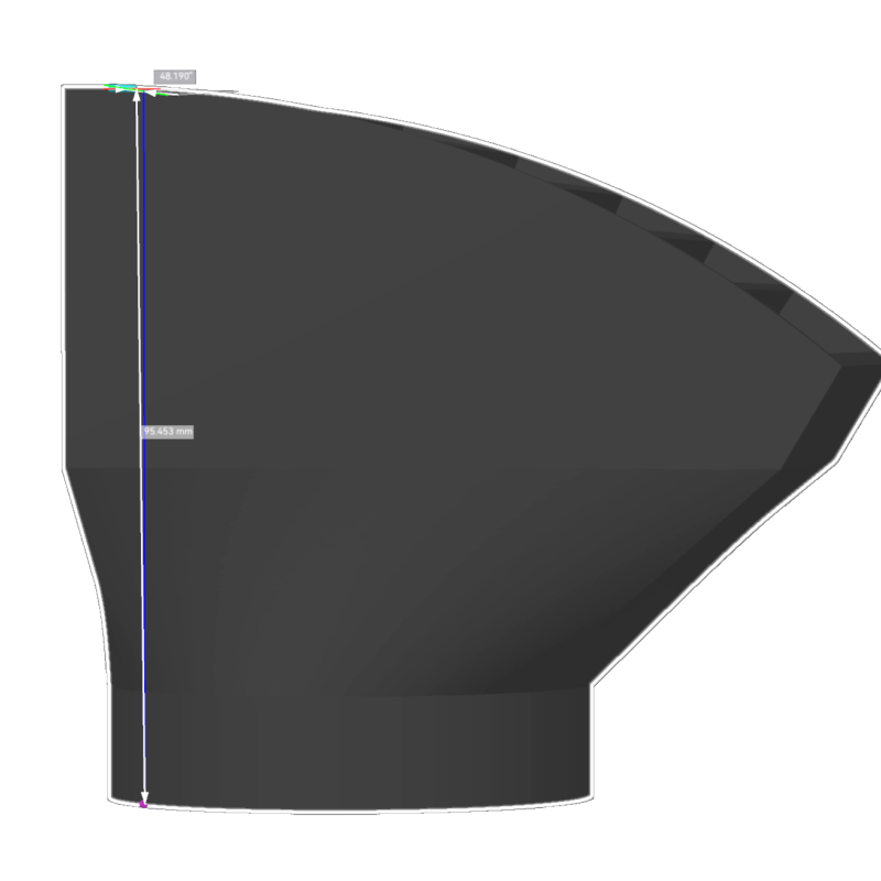 Hot Air Outlet for Diesel Heater – Exhaust Diffuser Hot Air