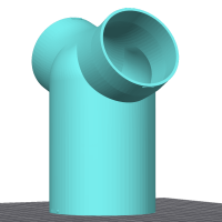 Y-pipe open divider for Diesel Heater – Exhaust Hot Air