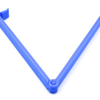 Long Plastic Bag Clips Sealing with Hinges Long Freezer Safe & Easy Clean