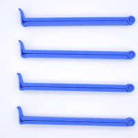 Long Plastic Bag Clips Sealing with Hinges Long Freezer Safe & Easy Clean