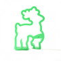 Reindeer Cookie Cutter - Classic Standing Deer Silhouette