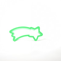 Shooting Star Cookie Cutter - Classic Festive Comet Shape