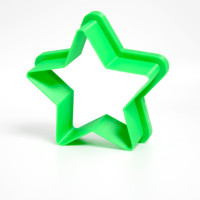 Star Cookie Cutter – Durable Plastic Star Shape