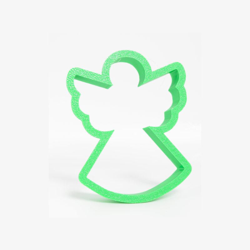 Angel Cookie Cutter - Festive Winged Silhouette