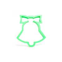Christmas Bell Cookie Cutter with Bow  Baking Tool
