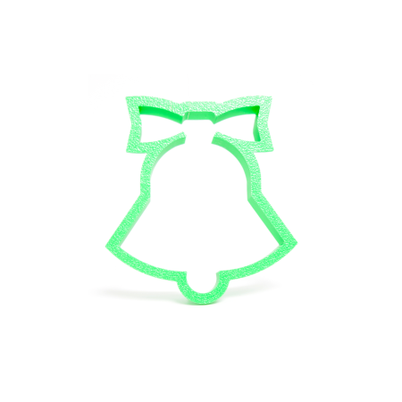 Christmas Bell Cookie Cutter with Bow  Baking Tool