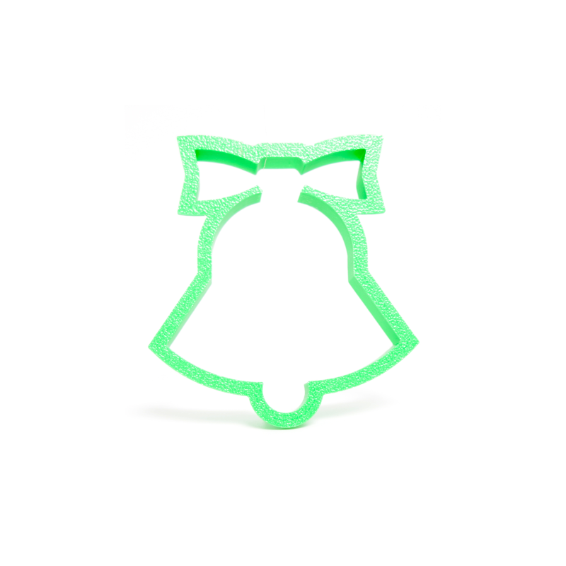 Christmas Bell Cookie Cutter with Bow  Baking Tool